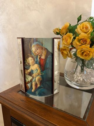 Quadretto Argento Sacra Famiglia