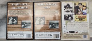 Pack 3 Películas John Wayne DVD Western Español