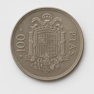 Moneda 100 Pesetas Juan Carlos I 1975