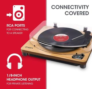 Tocadiscos ION Bluetooth Madera
