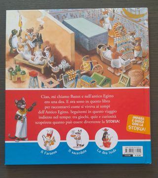 Libro Egizi viaggio nel tempo per bambini