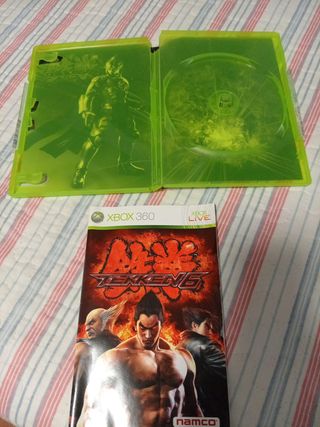 Carcasa Tekken 6 Xbox 360