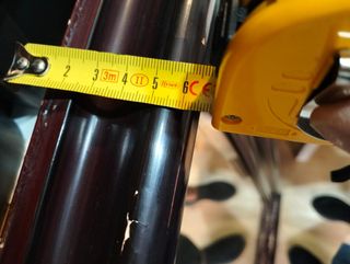 Espejo grande de madera y cristal