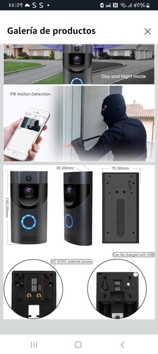 Videoportero Inteligente con Cámara