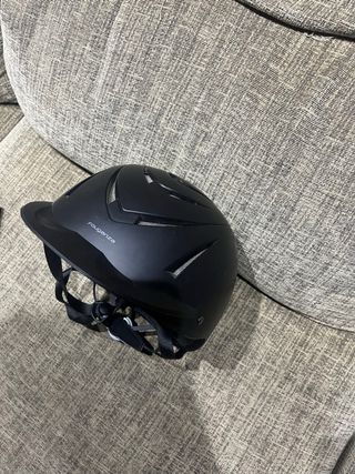 Casco Hípica Talla S Negro