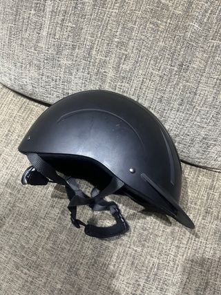 Casco Hípica Talla S Negro