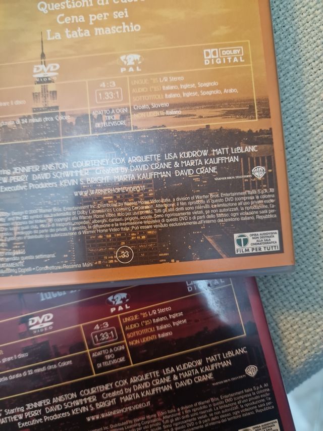 Friends Serie TV Stagione 10 Episodi 1-8