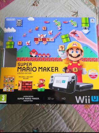 Nintendo Wii U Super Mario Maker Edición Limitada