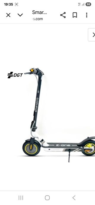 Patinete Eléctrico SmartGyro 400w máximo 
