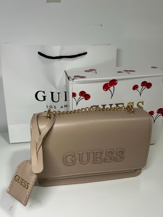 Bolso Guess Beige