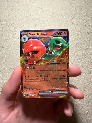 Scovillain EX Carta Pokemon