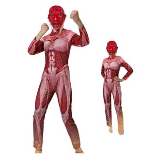 Disfraz Anatomía Humana Sangriento Mujer Talla S/M