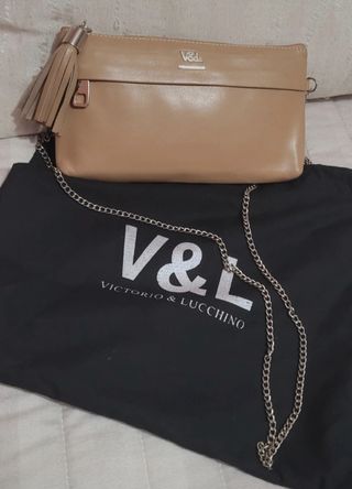 Bolso de piel V&L
