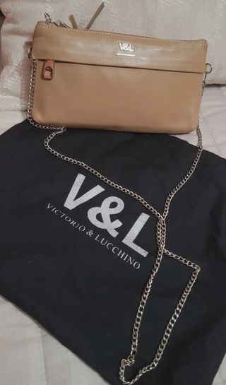 Bolso de piel V&L