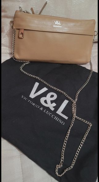 Bolso de piel V&L