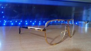 Gafas de sol aviador doradas