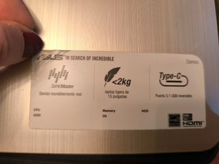 Portátil Asus X540L Plata