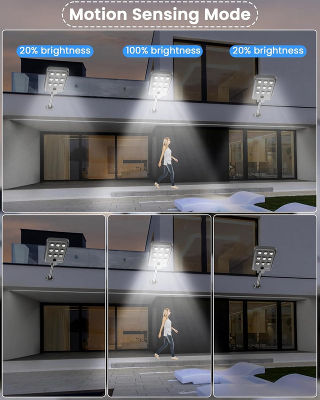 Farola Solar Gefolly Exterior Negra