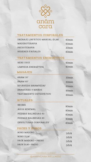 AnamCara Masajes 60'
