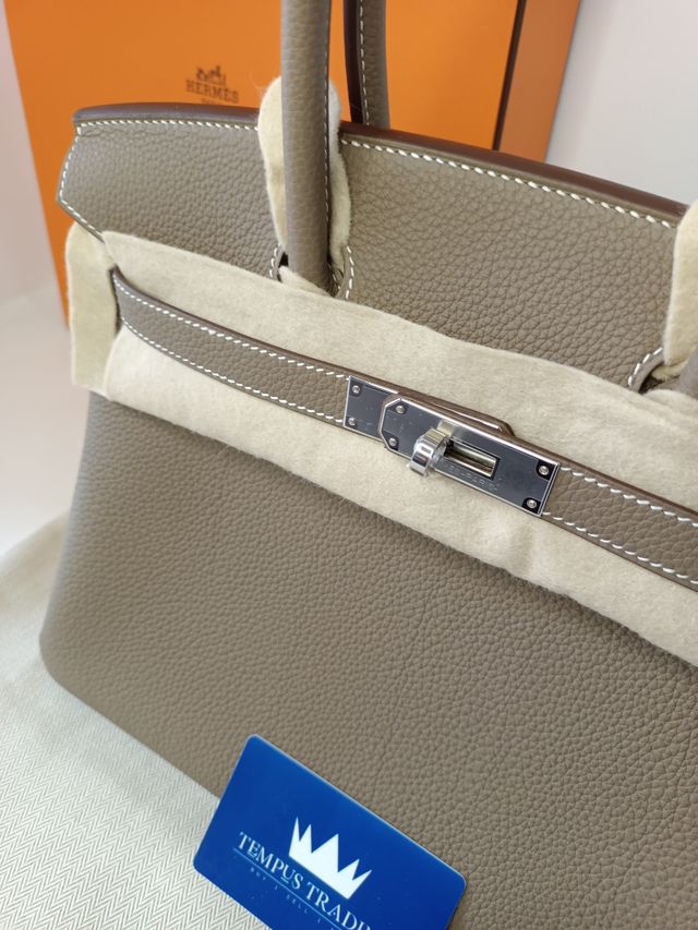Bolso Hermes Birkin 30cm B30 Togo Etoupe 2025