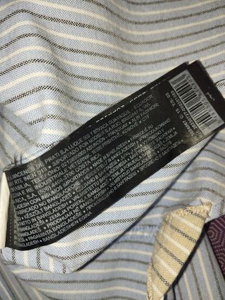 Camisa Pedro del Hierro Rayas Azul Talla XL