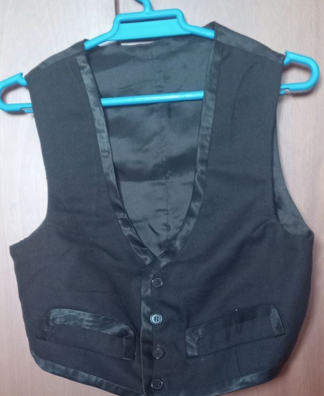 Conjunto Blusa Chaleco Pantalón Camisa Baile