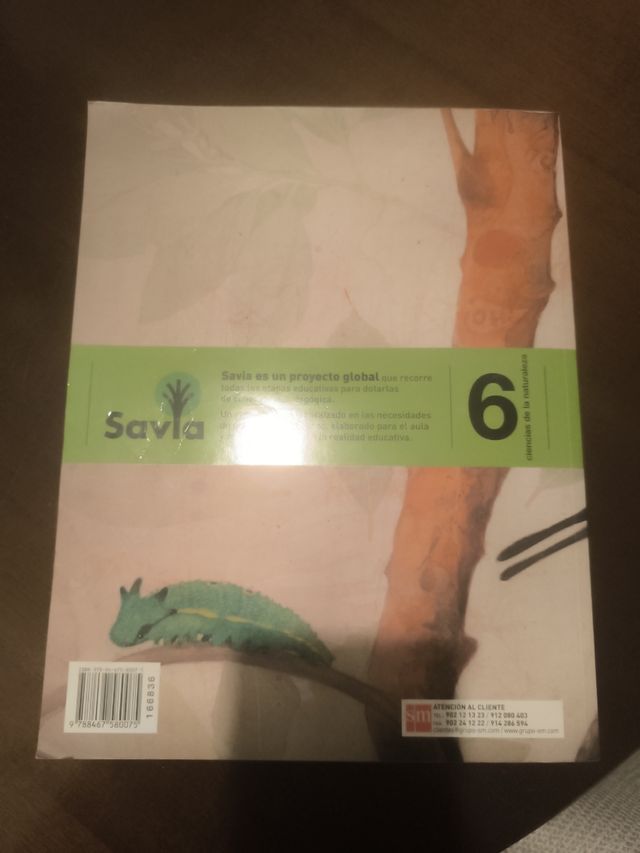 Ciencias de la naturaleza. 6 Primaria. Savia. A...