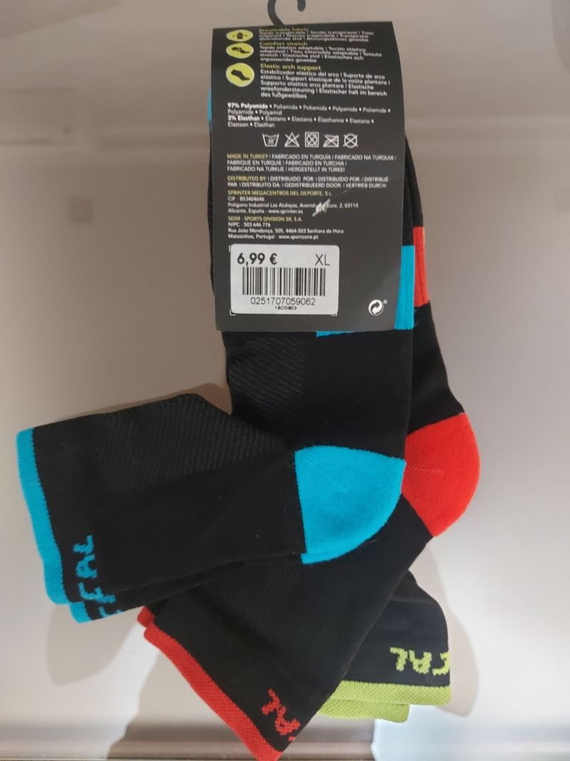 Calcetines Ciclismo Mitical Talla 43/46 de segunda mano por EUR