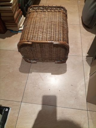 Cesto de mimbre 