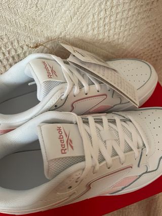Reebok Blancas Rosa T38