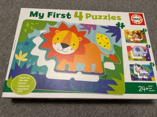 Puzzles Educa Selva Bebé 4 Piezas