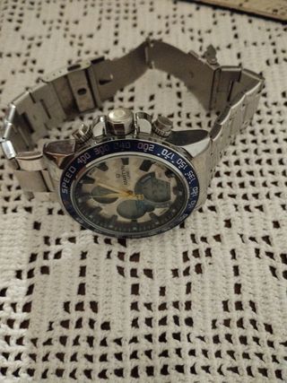 Orologio Martyn Line Uomo Analogico Digitale Blu A