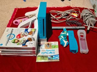 Consola Nintendo Wii Azul 