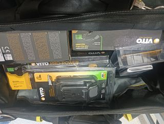 Taladro y radial Vito Pro Power con bolsa