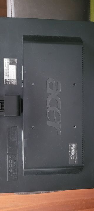 Pantalla Acer Negra