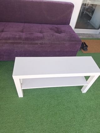 Mesa auxiliar Ikea Lack blanca