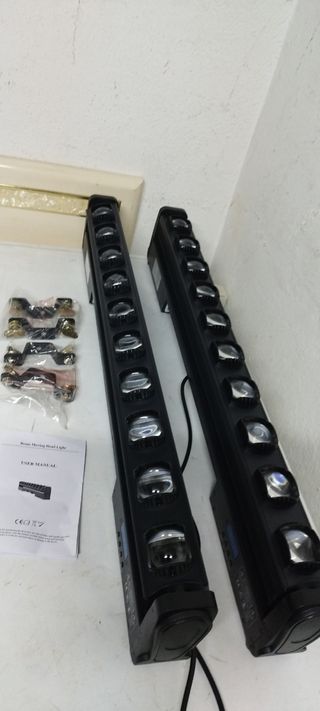 x2 BARRAS MOVILES 250W BEAM DJ LIGHTS