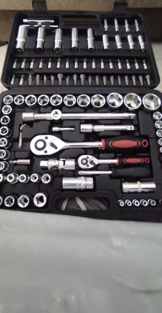 Maleta de herramientas 108 piezas acero