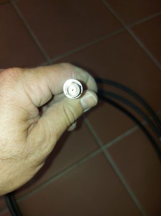 2 Cables 3 m de Antena WiFi Exterior como nuevos