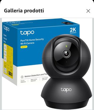 Telecamera Wi-Fi Tapo C211 2K 360