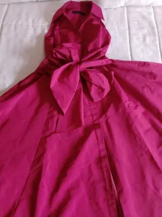 Vestido woman Fiesta. El Corte Inglés fucsia.