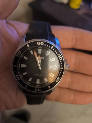 Citizen NJ0011-01E Automático corona roscada 