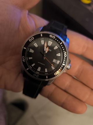 Citizen NJ0011-01E Automático corona roscada 