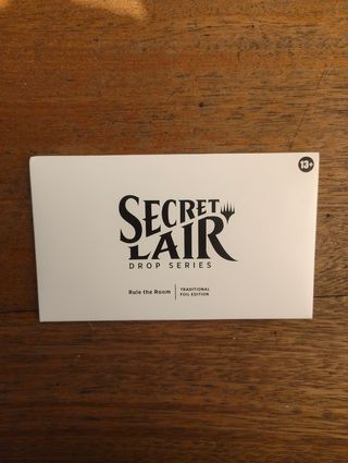 Mtg Secret Lair Rule the Room Sigillato Foil
