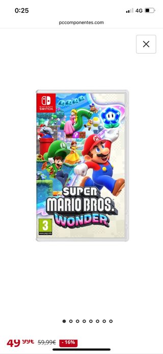 Super Mario Bros. Wonder Nintendo Switch