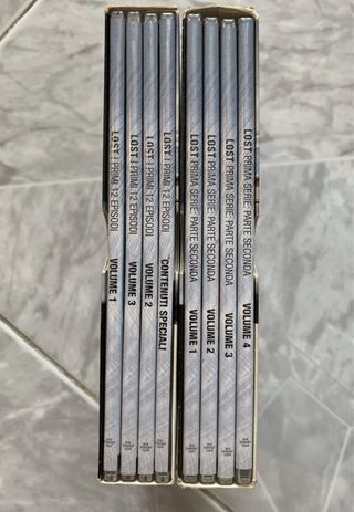 Lost Serie TV DVD Stagione 1 Parte 1 e 2 cofanetti