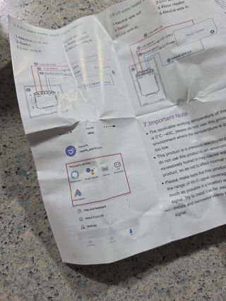 Interruptor Táctil WiFi Blanco