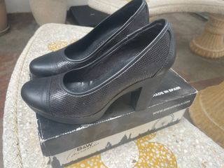 Zapatos B&W Miranda Talla 38 Negros