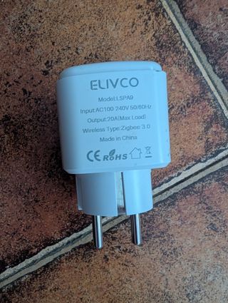 Adaptador Enchufe ELIVCO LSPA9 Zigbee 3.0