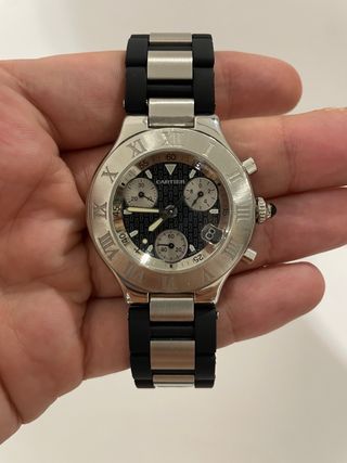 Cartier Must 21 Chronoscaph W10125U2